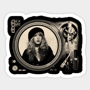 Vinyl Record stevienicks Sticker